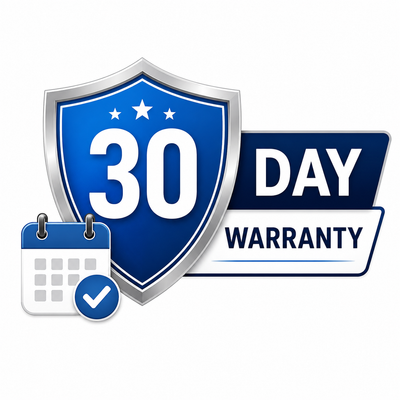 30 Day Warranty